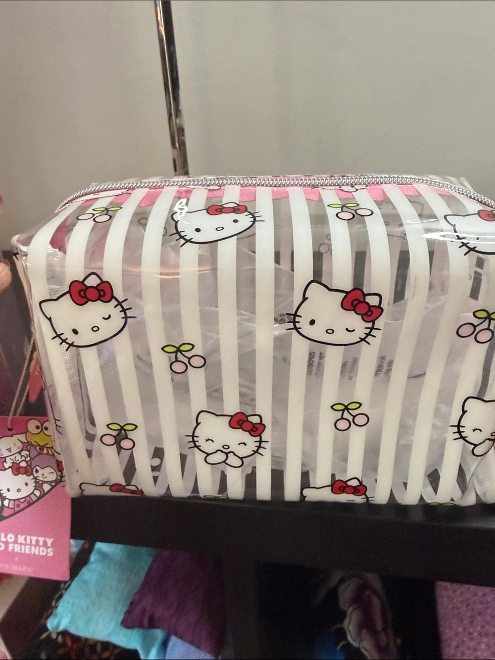 Sanrio Hello Kitty Clear Cosmetic Pouch Bundle - Picture 8 of 9